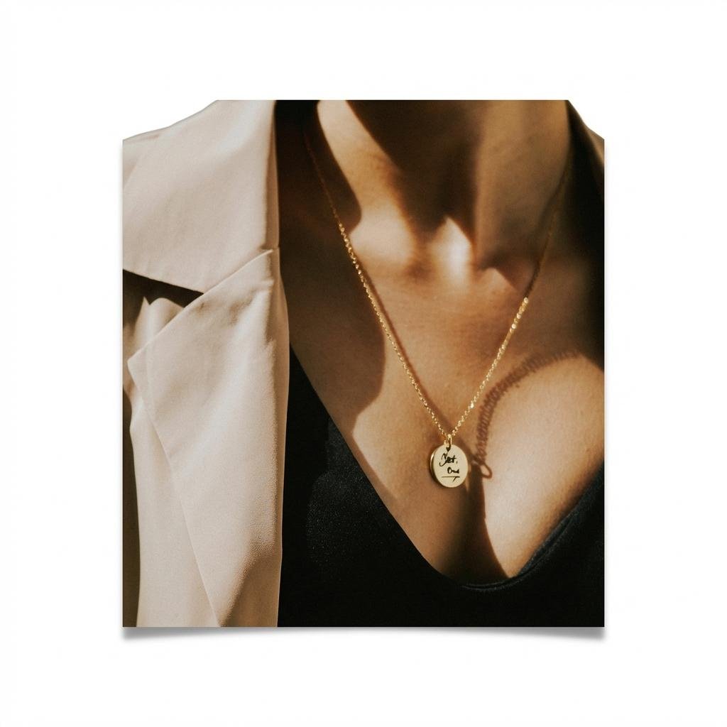 Custom Handwriting Necklace - Personalized Signature Jewelry
