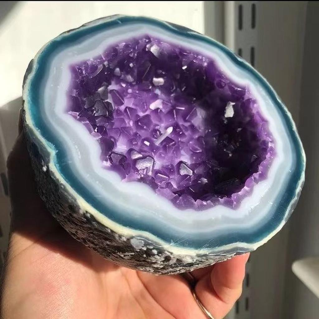 geode crystal candle bowl group 1
