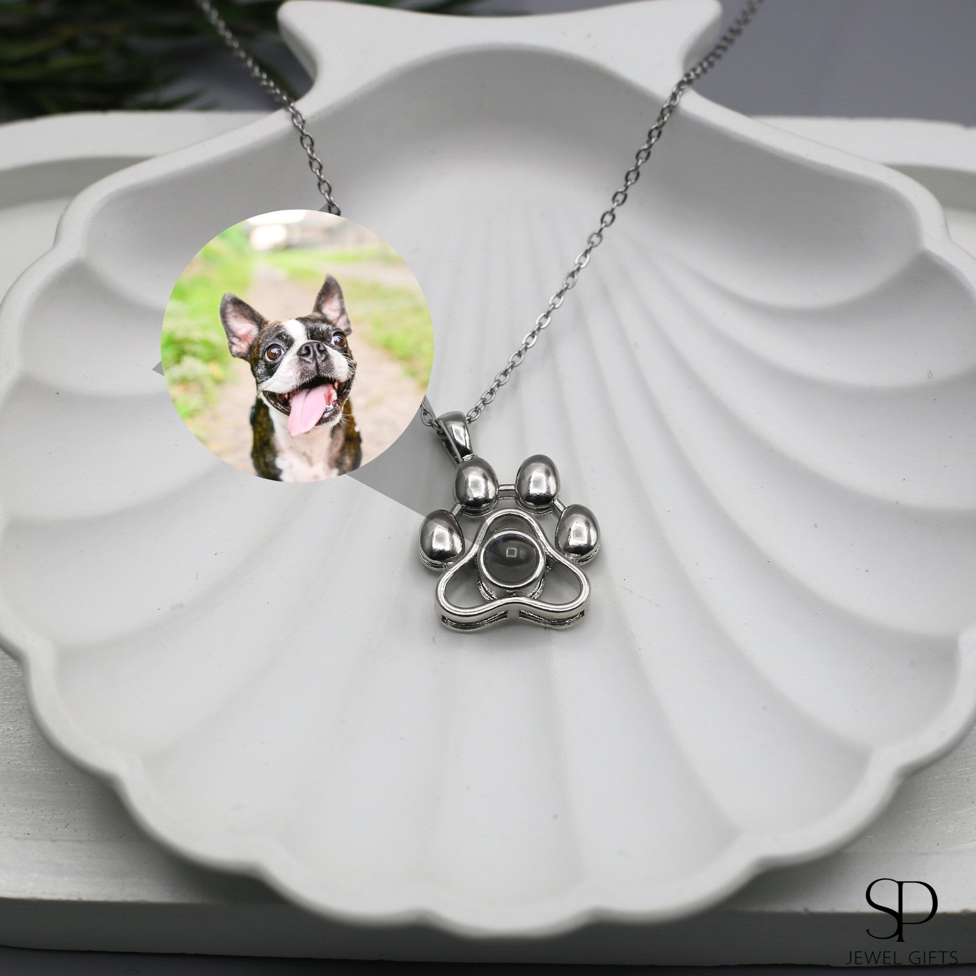 Eternal Bond Photo Projection Necklace