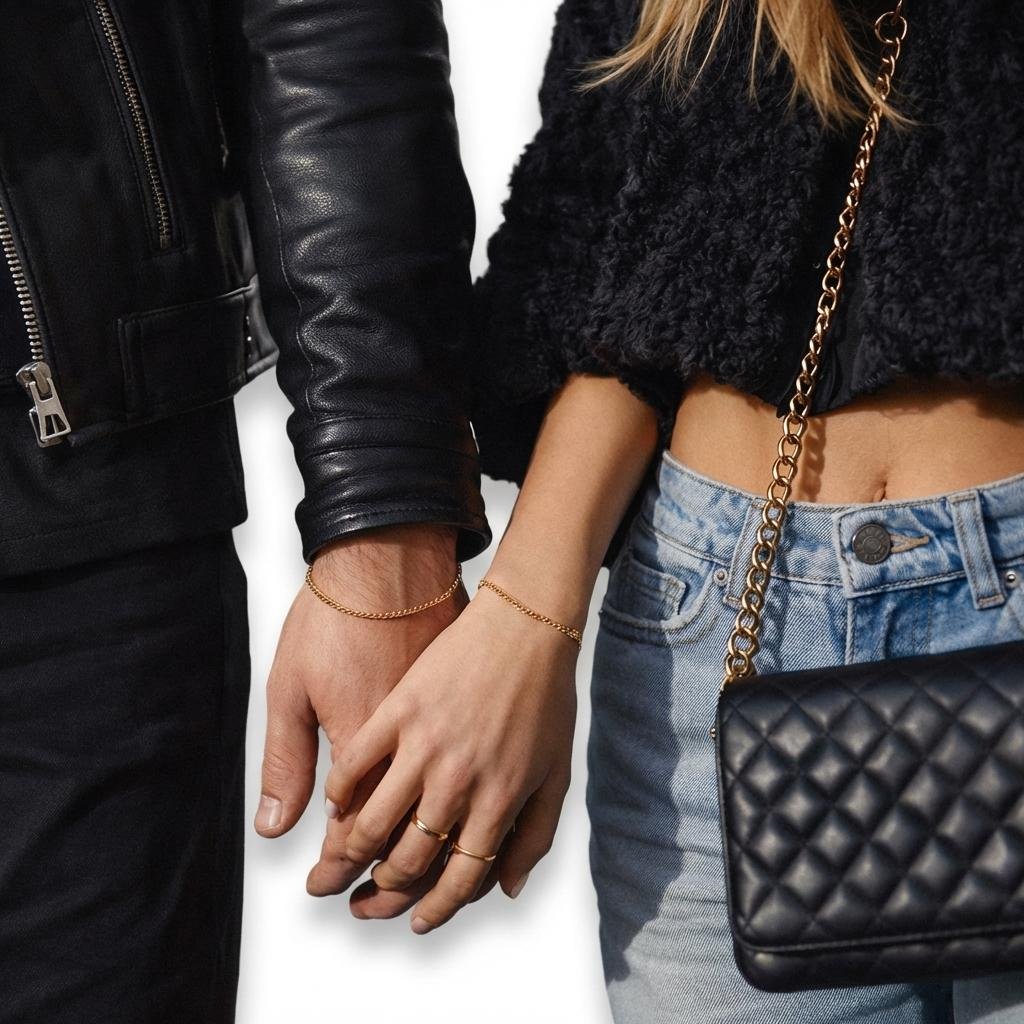 Personalized Initial Couple Bracelet • Matching Love Gift