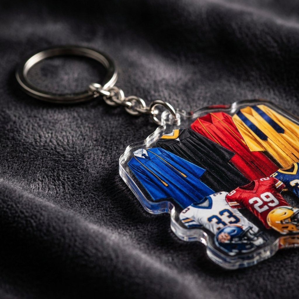 Personalized Class of 2025 Graduation Acrylic Keychain