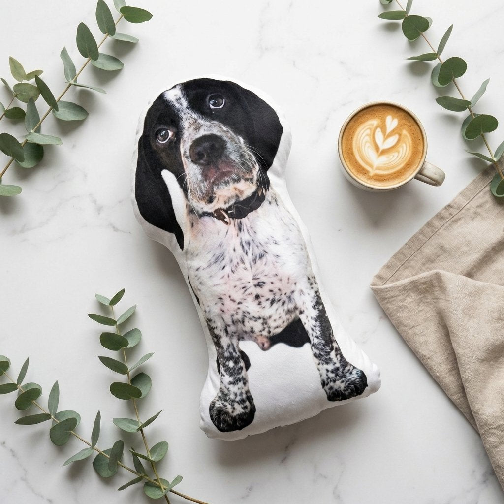 Custom Pet Photo Shaped Pillow - Personalized Dog & Cat Gift