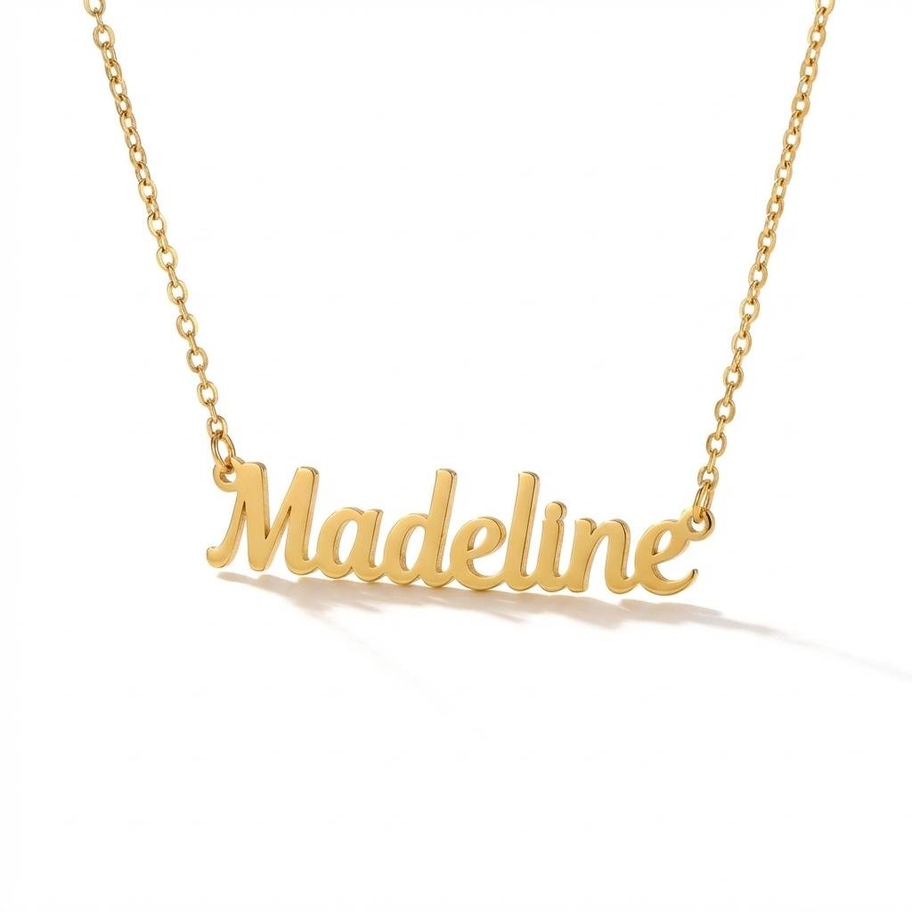 Personalized 18K Gold Plated Custom Name Necklace