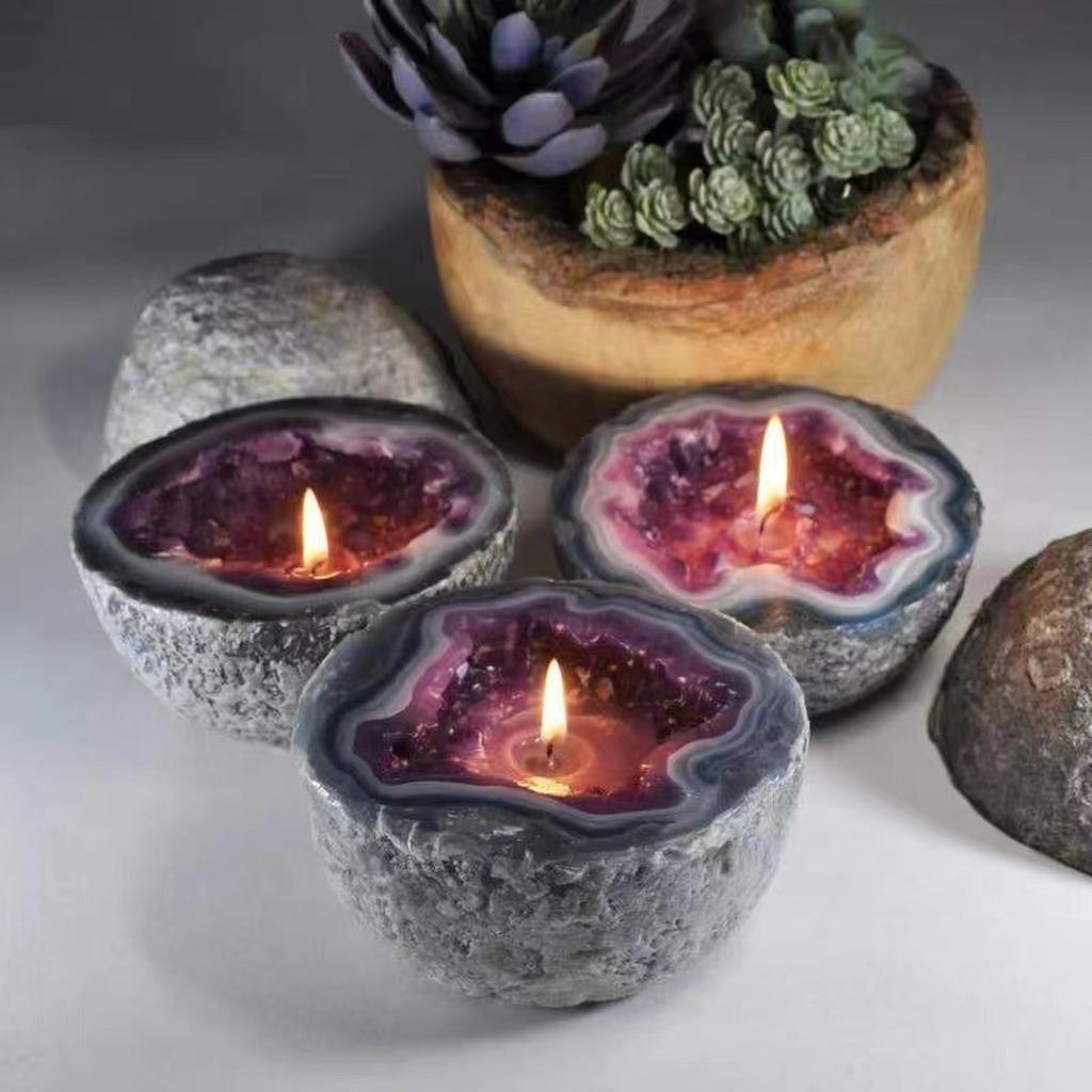geode crystal candle bowl lifestyle 3