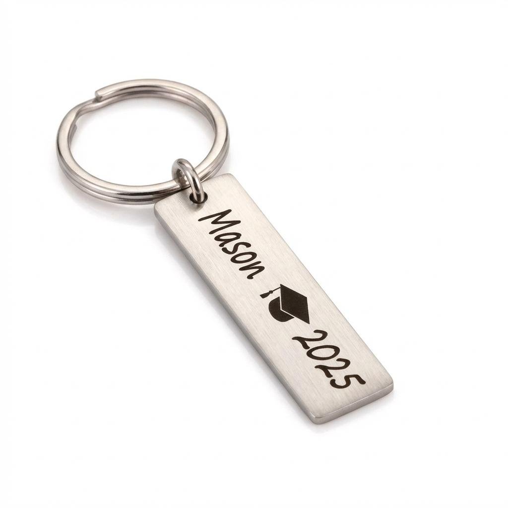 Personalized Class of 2025 Graduation Keychain Gift