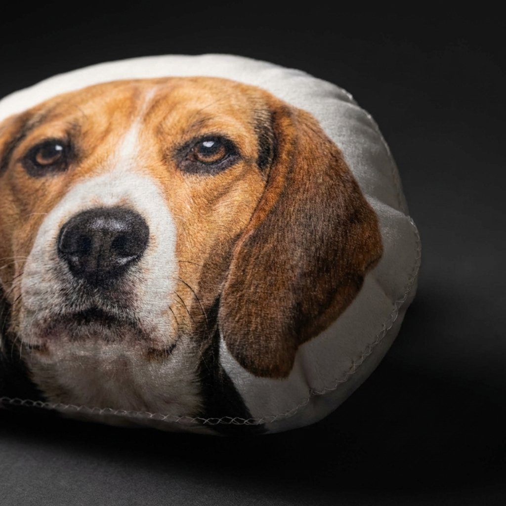 Custom 3D Pet Photo Shaped Pillow - Personalized Dog Gift