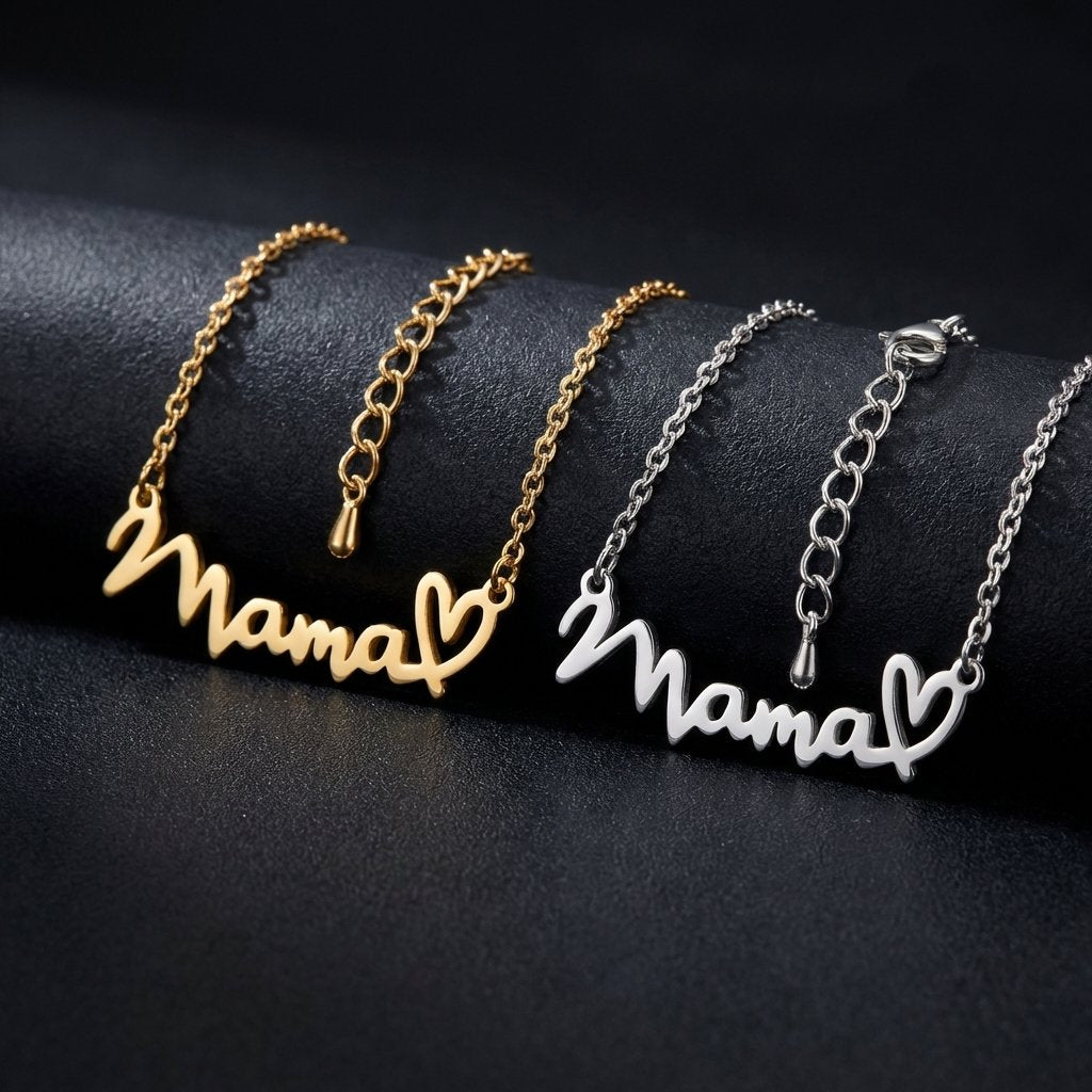 Personalized Name Necklace - Custom Dainty Gold Nameplate