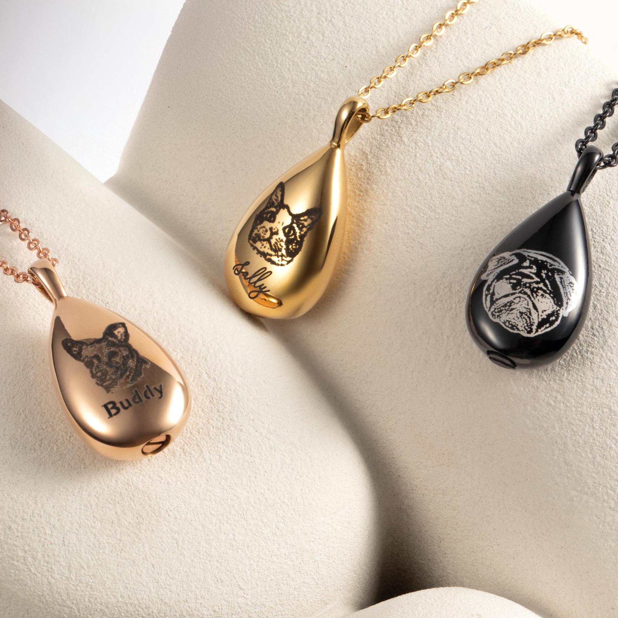 Eternal Bond Personalized Pet Urn Necklace