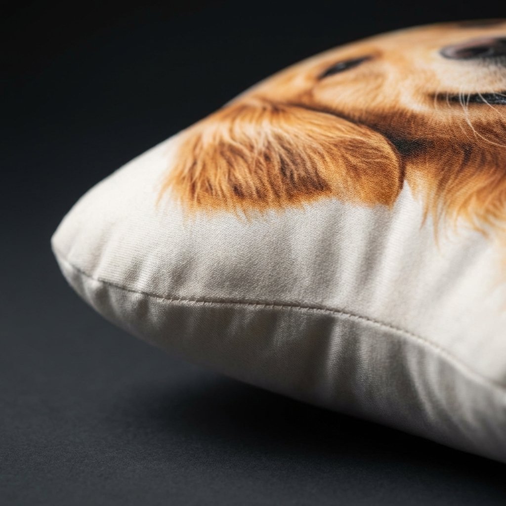 Custom Pet Photo Pillow - Personalized 3D Dog & Cat Cushion