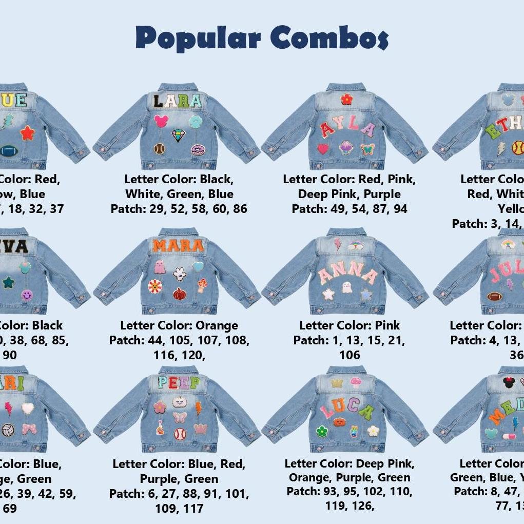 Heritage Personalized Toddler Denim Jacket