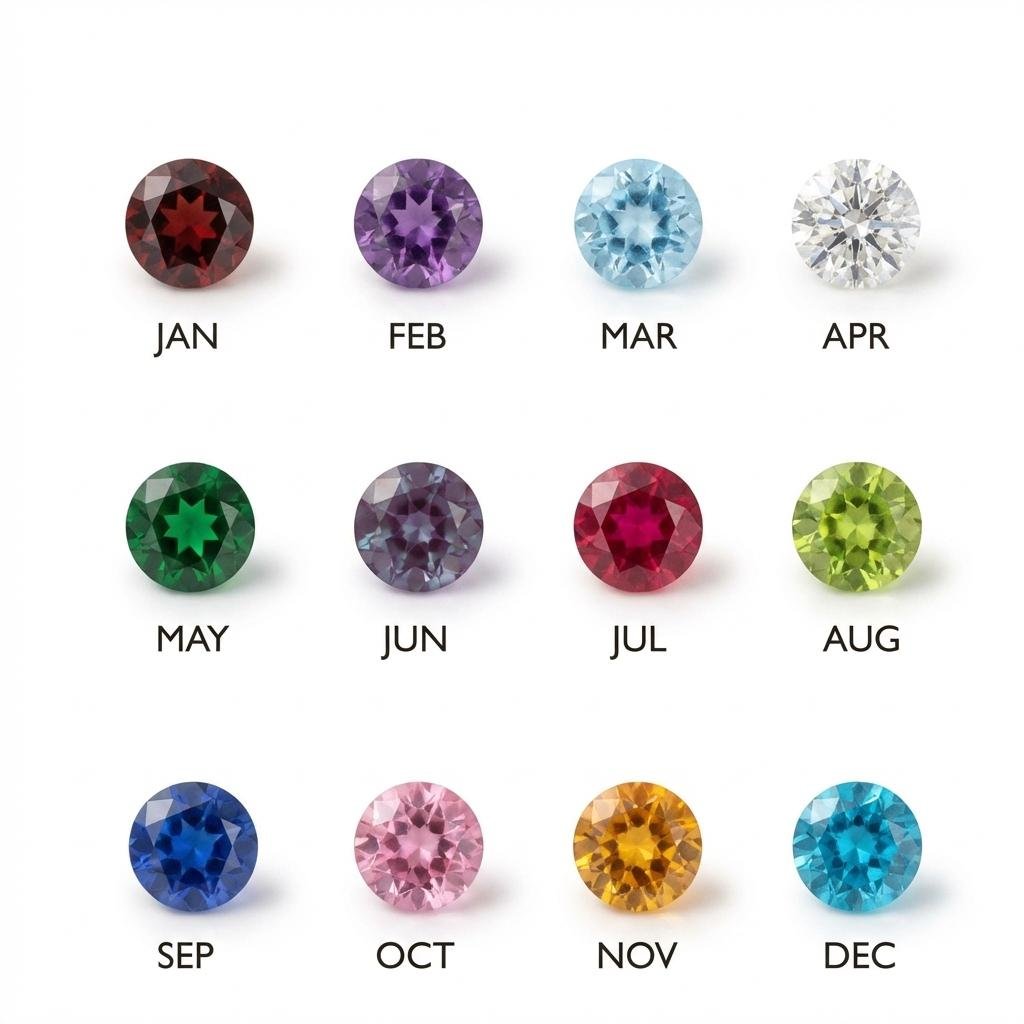 Personalized Mothers Birthstone Ring - Custom Family Gift