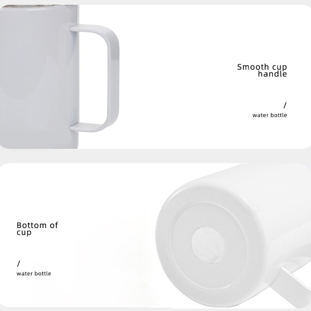 Blank White Custom Mug Handle and Bottom iMade4u