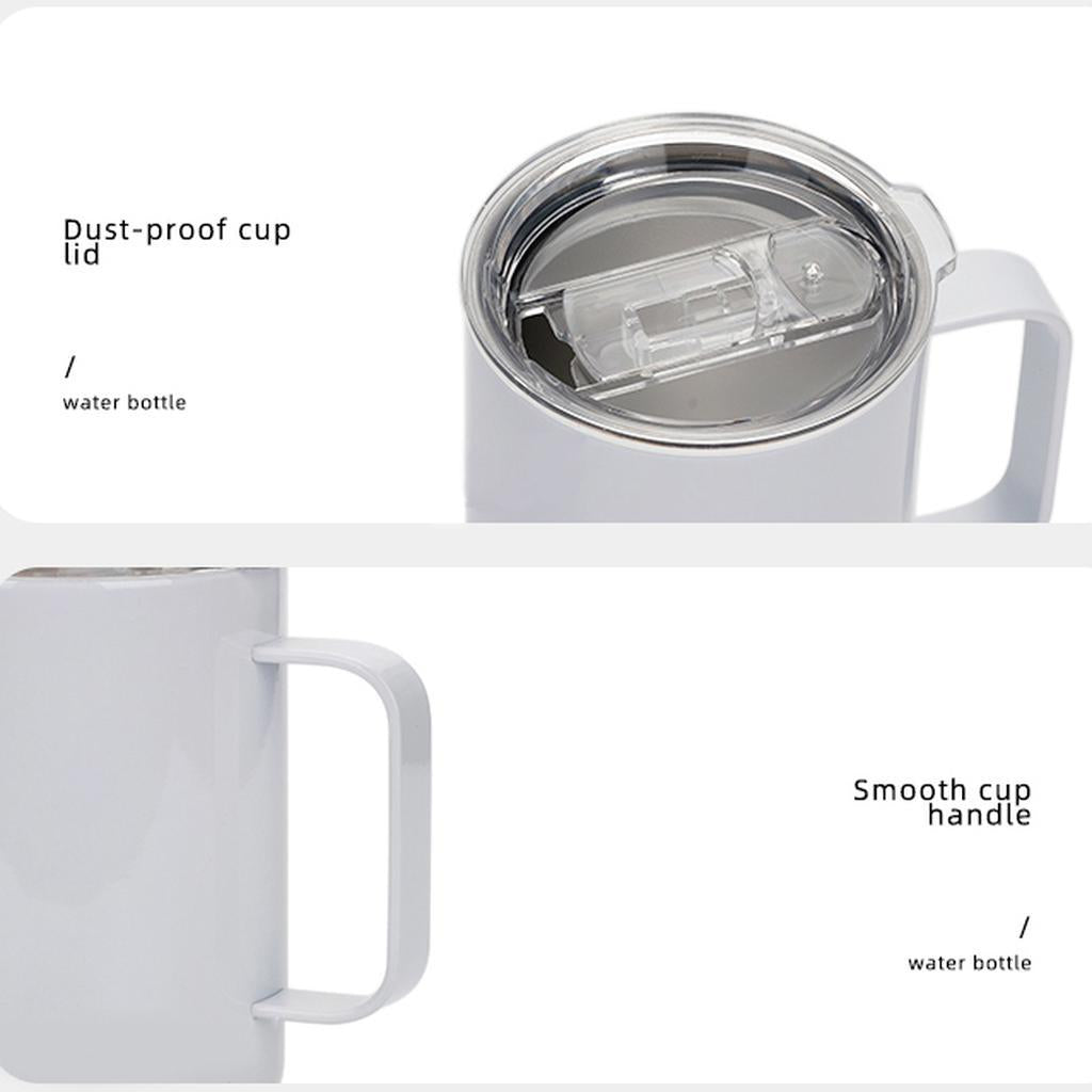 Blank White Custom Mug Lid and Handle iMade4u