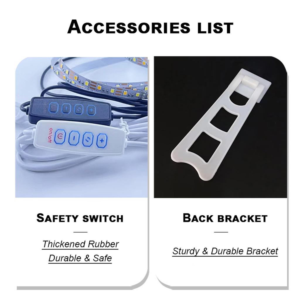 LED Canvas Light Accessories Switch and Bracket