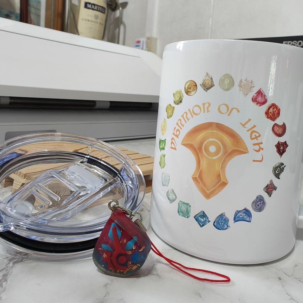 Warrior of Light Symbol Custom Mug iMade4u