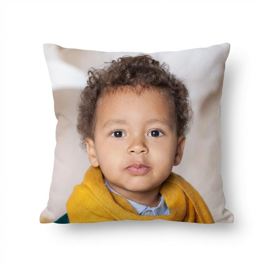Custom Pet Face Pillow - Personalized Dog Photo Cushion