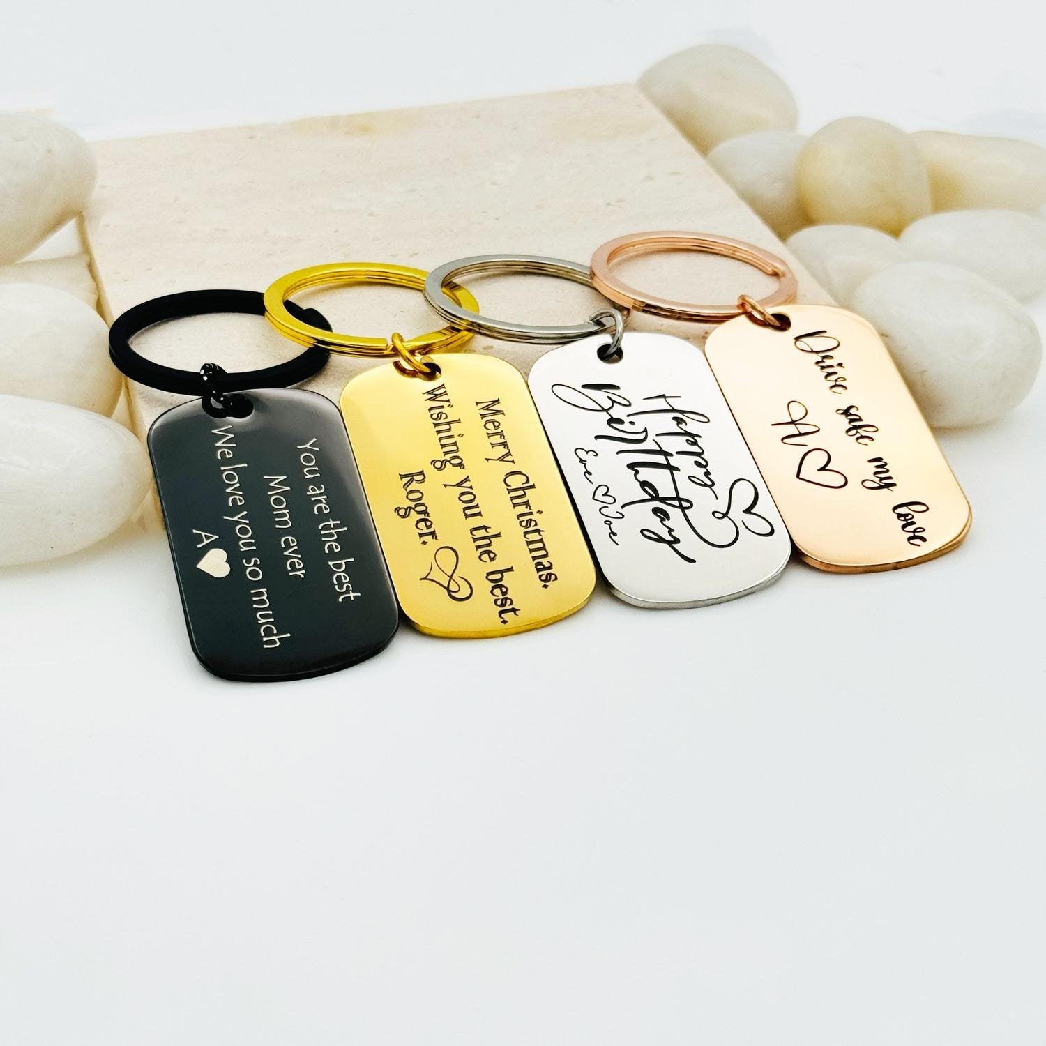 Artisan Signature Handwriting Keychain