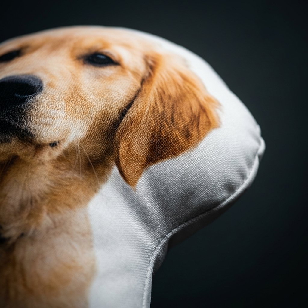 Custom Pet Photo Pillow | Personalized Dog & Cat Portrait