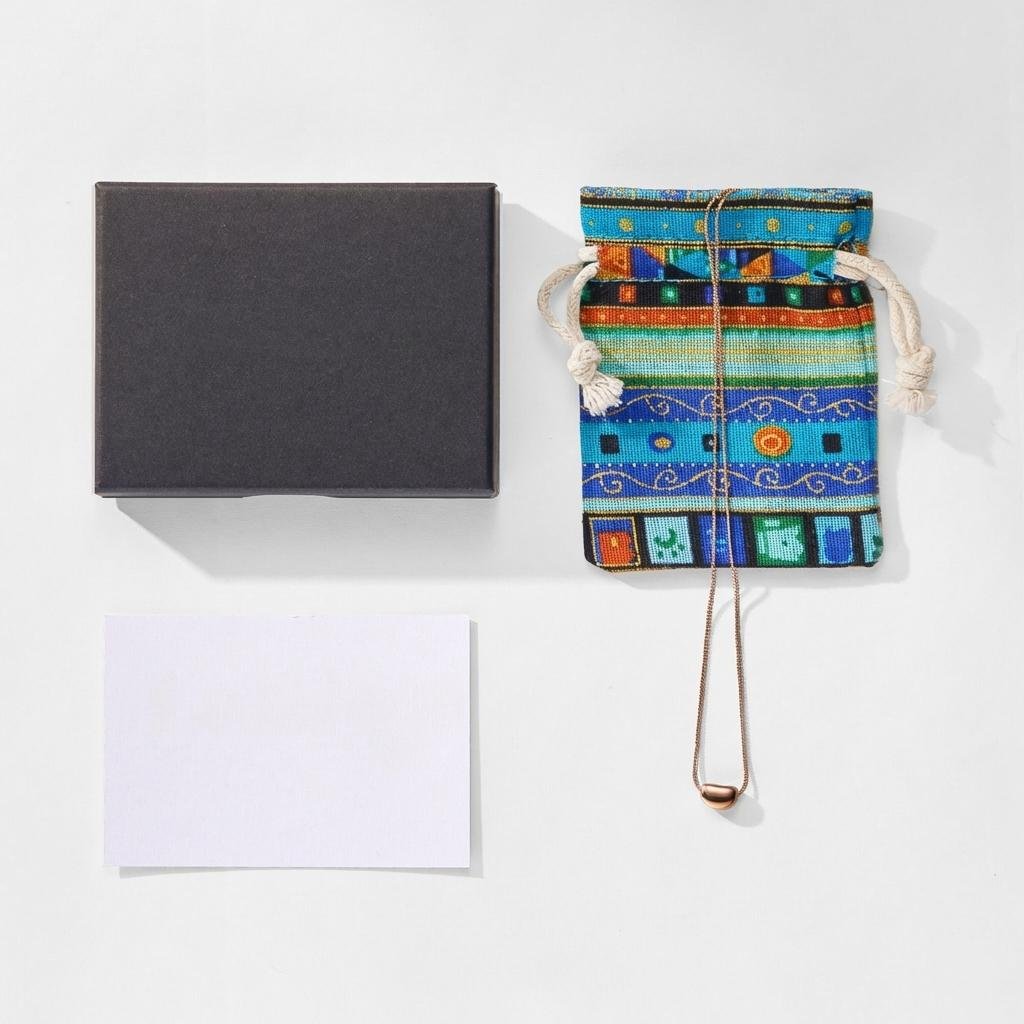 Personalized Photo Projection Necklace • Sterling Silver