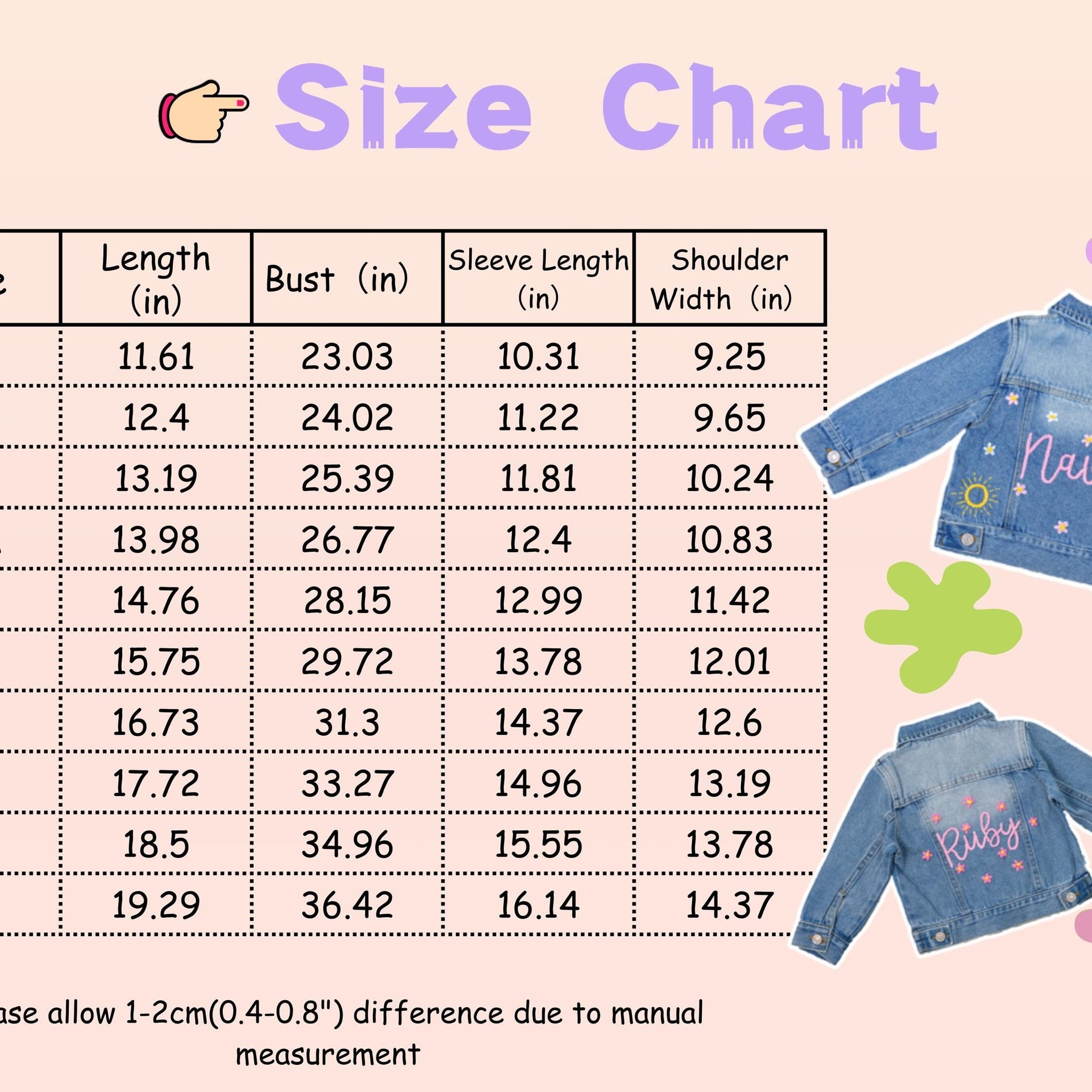 Heritage Personalized Kids Denim Jacket