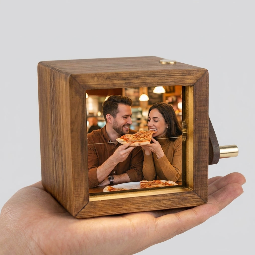 Custom Photo Flipbook Animation Box with Keepsake Light
