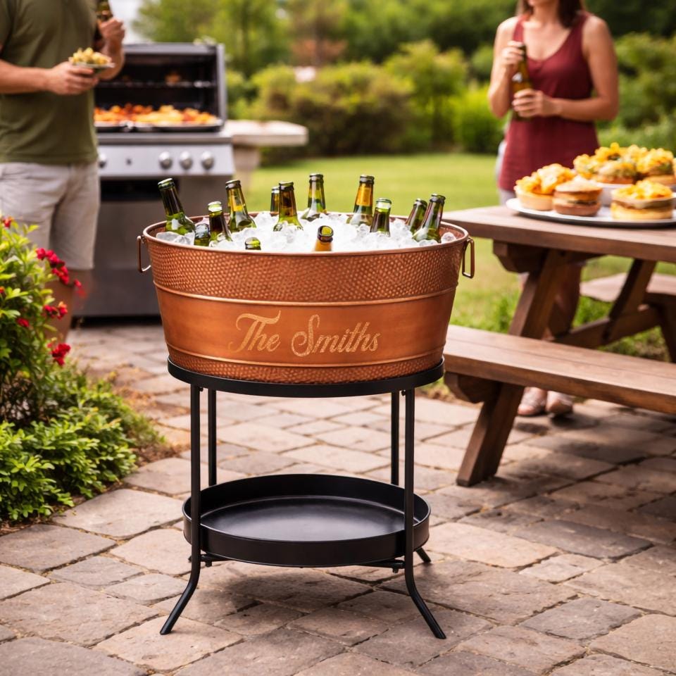 Personalized Beverage Tub: The Ultimate Entertaining Keepsake