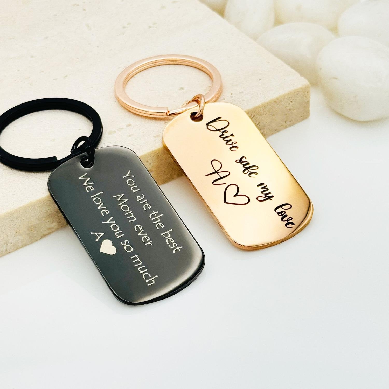 Artisan Signature Handwriting Keychain