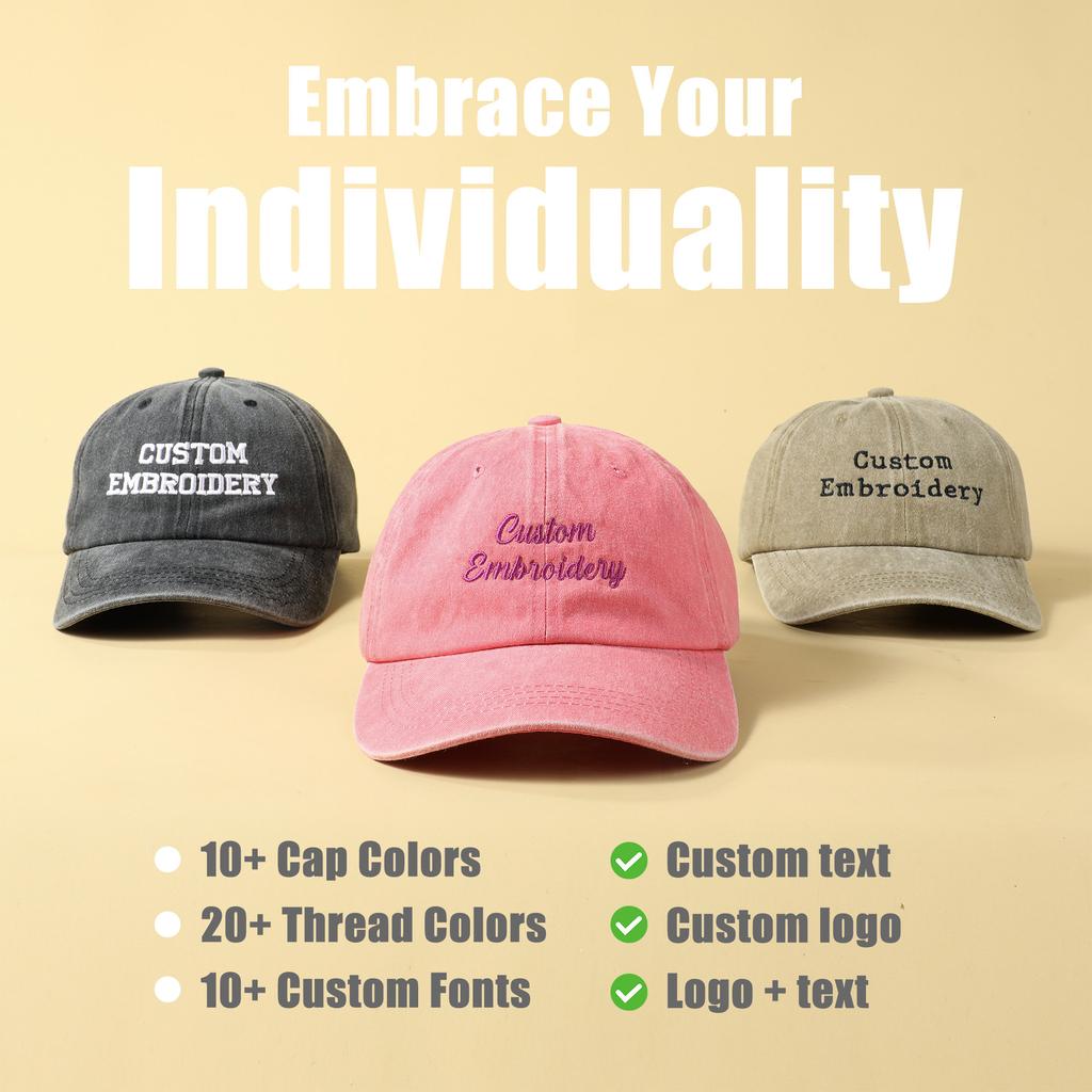 Top Your Style with Personality: The Ultimate Guide to Custom Embroidered Baseball Caps