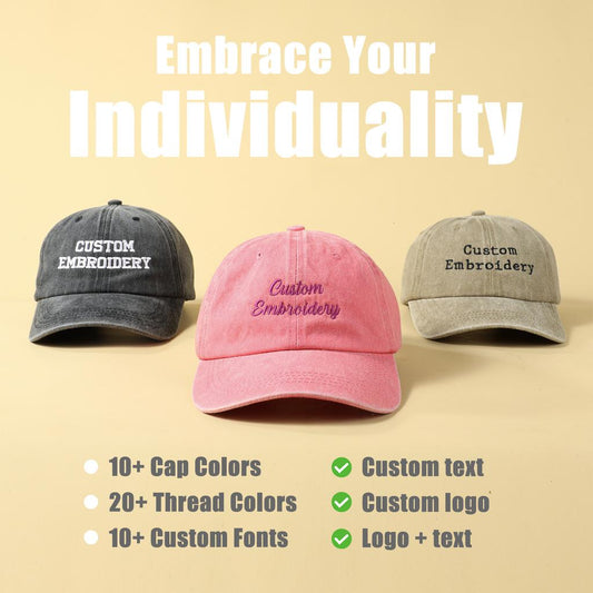 Top Your Style with Personality: The Ultimate Guide to Custom Embroidered Baseball Caps