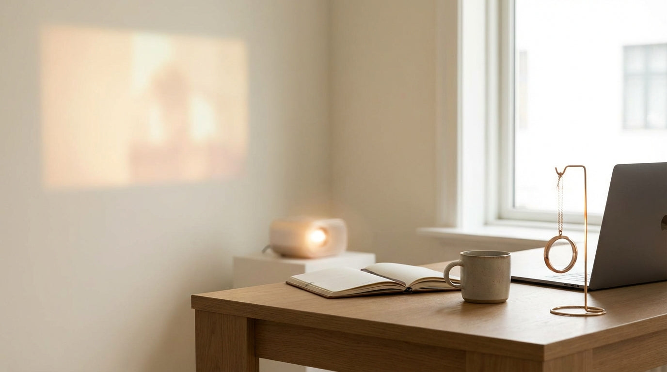The Secret to Keeping Memories Close: Projection Necklaces