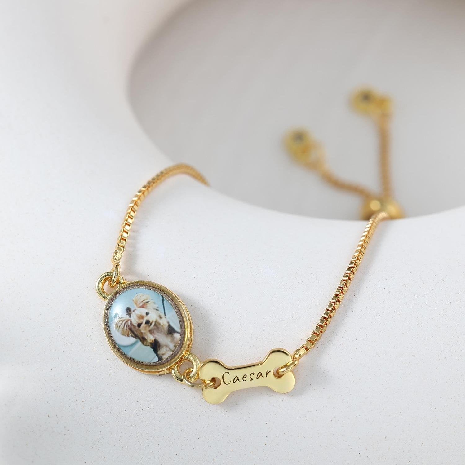 Bespoke Custom Pet Portrait Bracelet