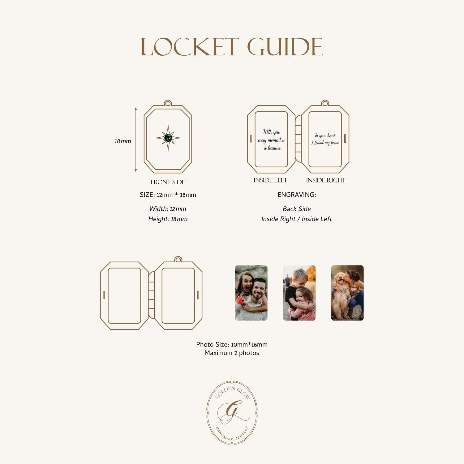 Eternal Memory Custom Locket Necklace