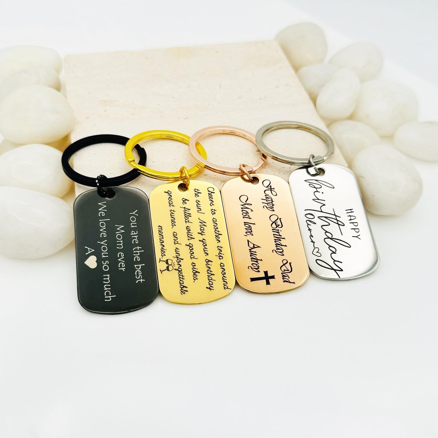 Artisan Signature Handwriting Keychain
