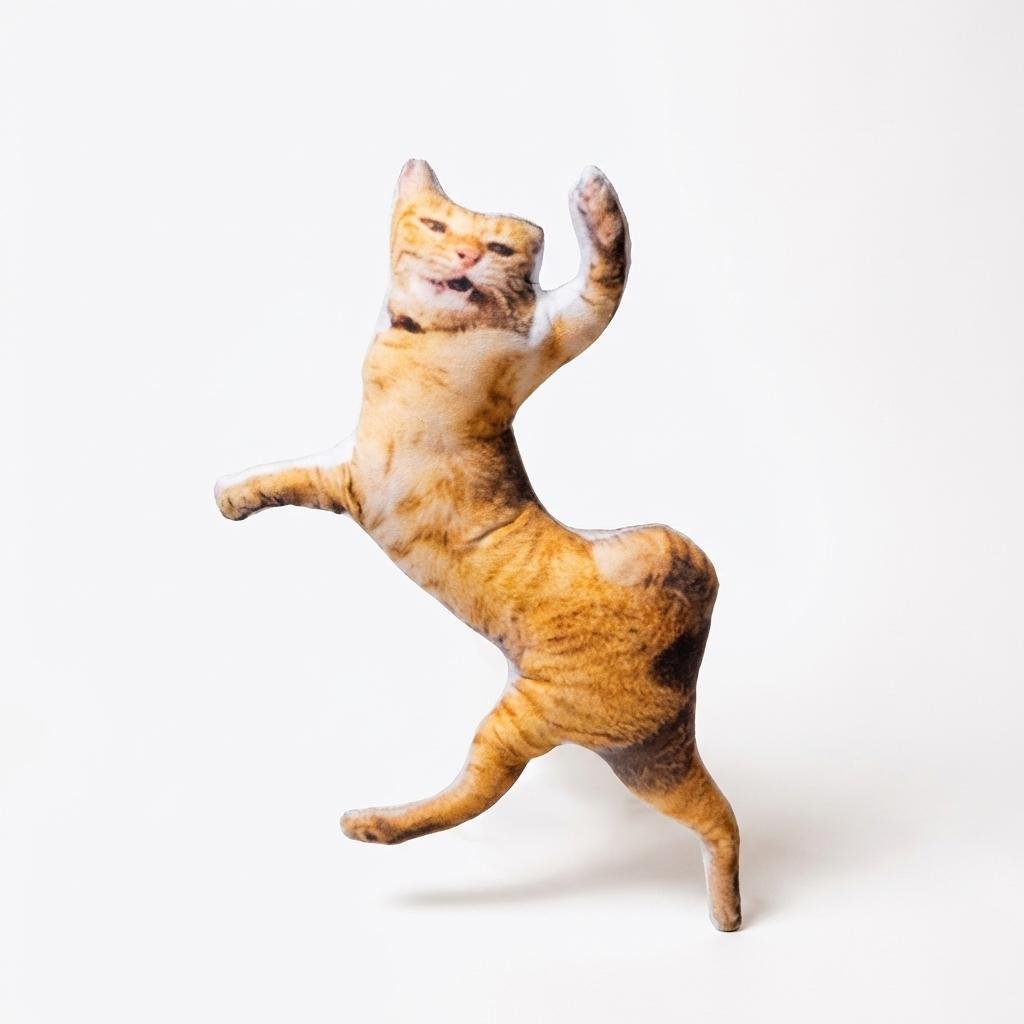 Custom Pet Photo Pillow - Personalized 3D Dog & Cat Cushion