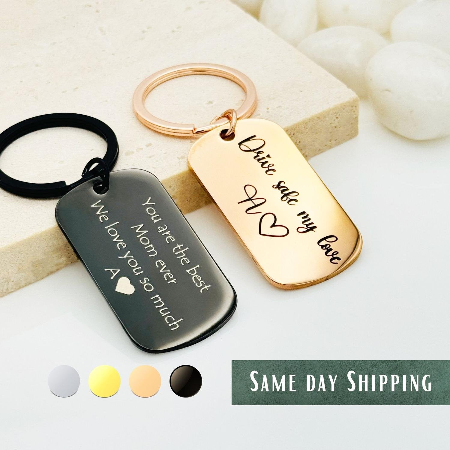 Artisan Signature Handwriting Keychain