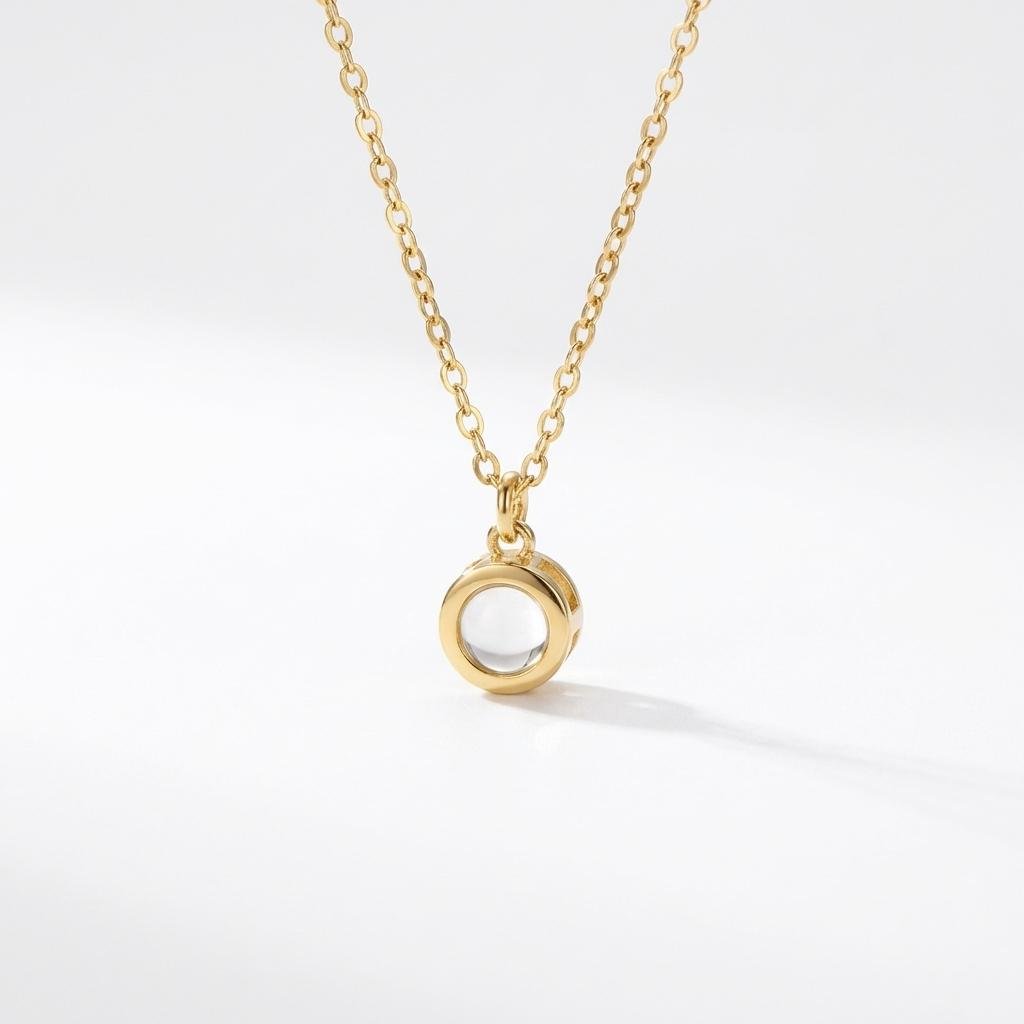 Eternal Moment Photo Projection Necklace | iMade4U