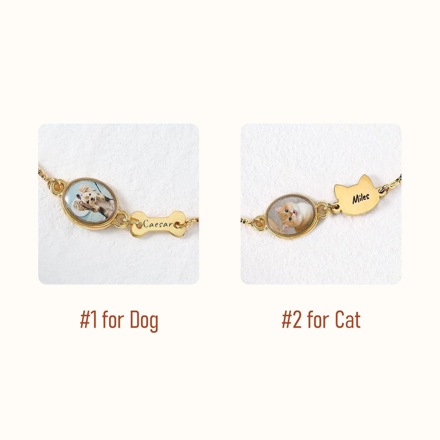 Bespoke Custom Pet Portrait Bracelet