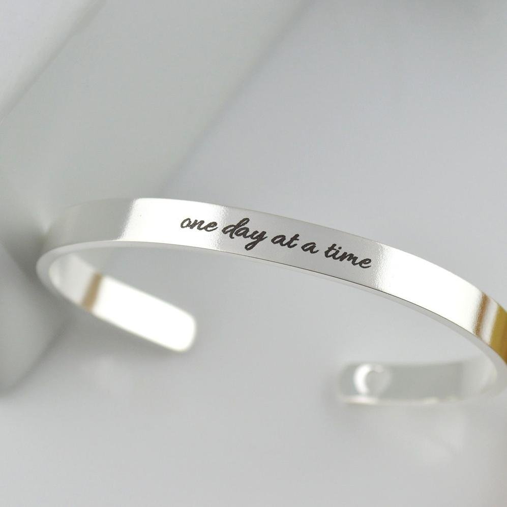 Bespoke Narrative Personalized Gold Cuff
