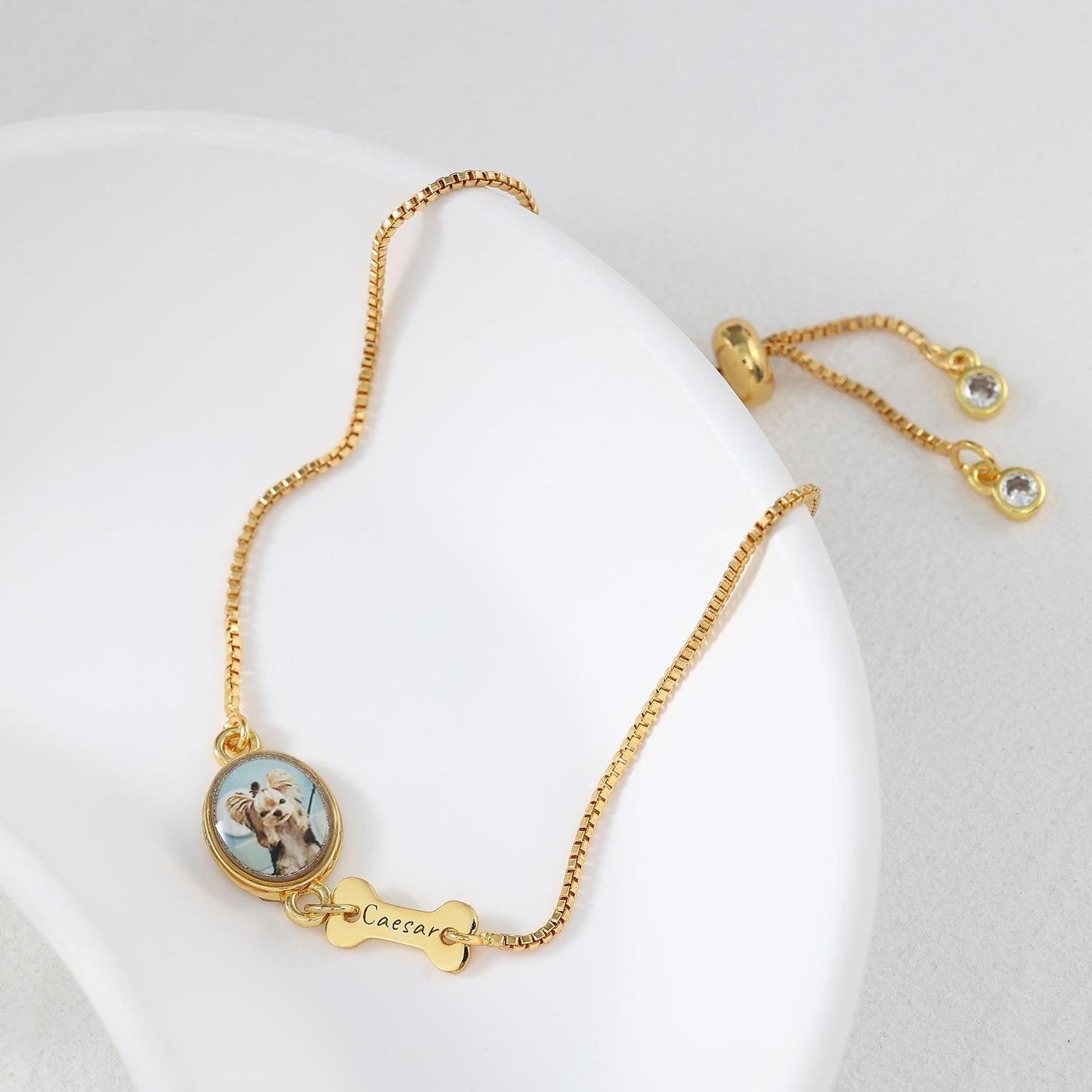 Bespoke Custom Pet Portrait Bracelet