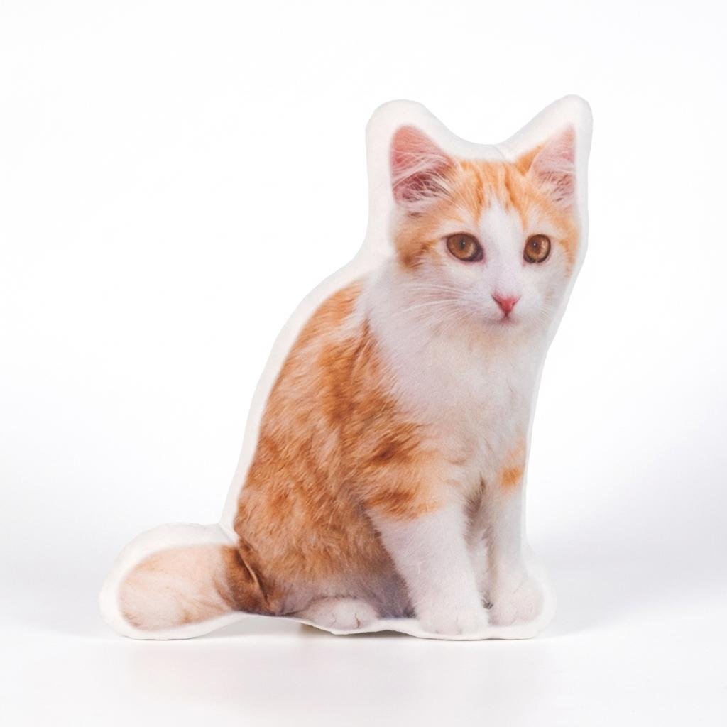 Custom Pet Photo Pillow | Personalized Shaped Dog & Cat Gift