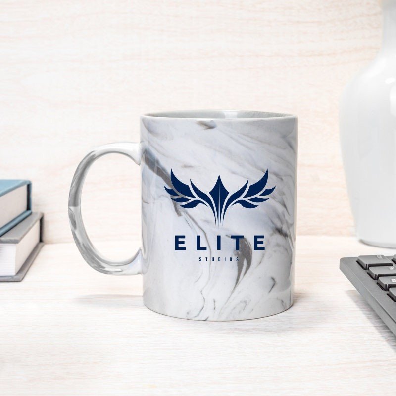 Artisan Personalized Marble Mug