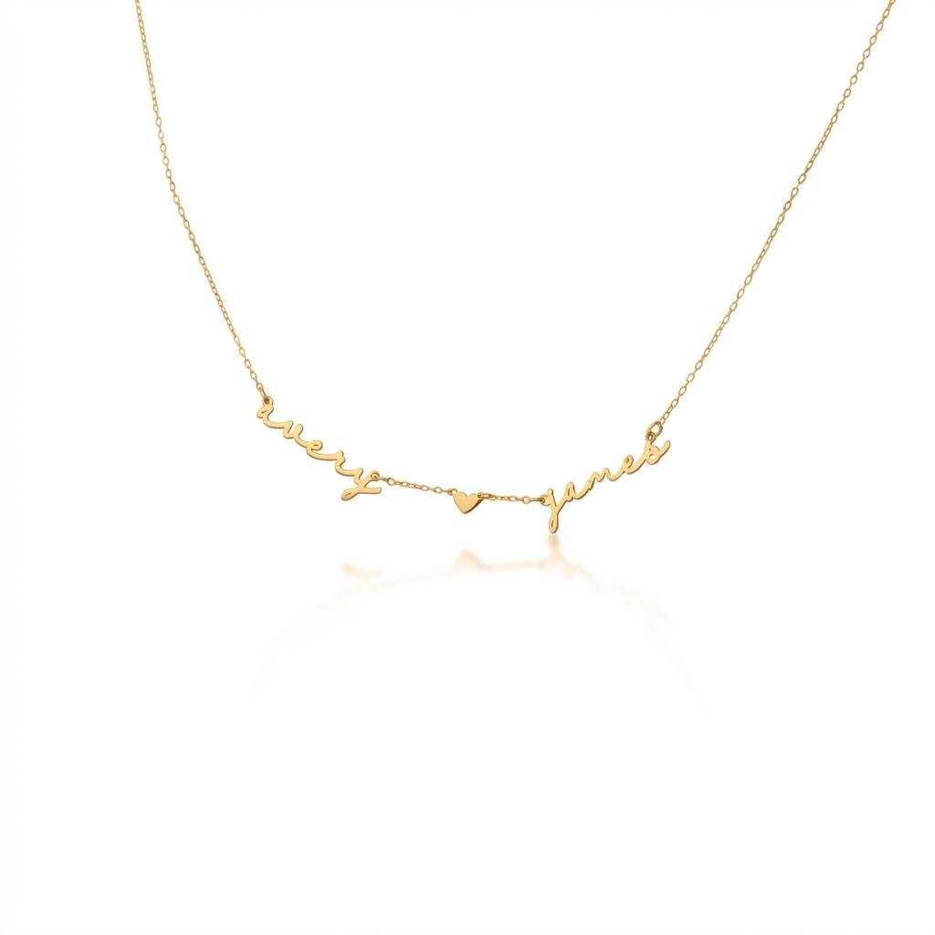 Personalized Handwriting Name Necklace - Custom Gift for Mom
