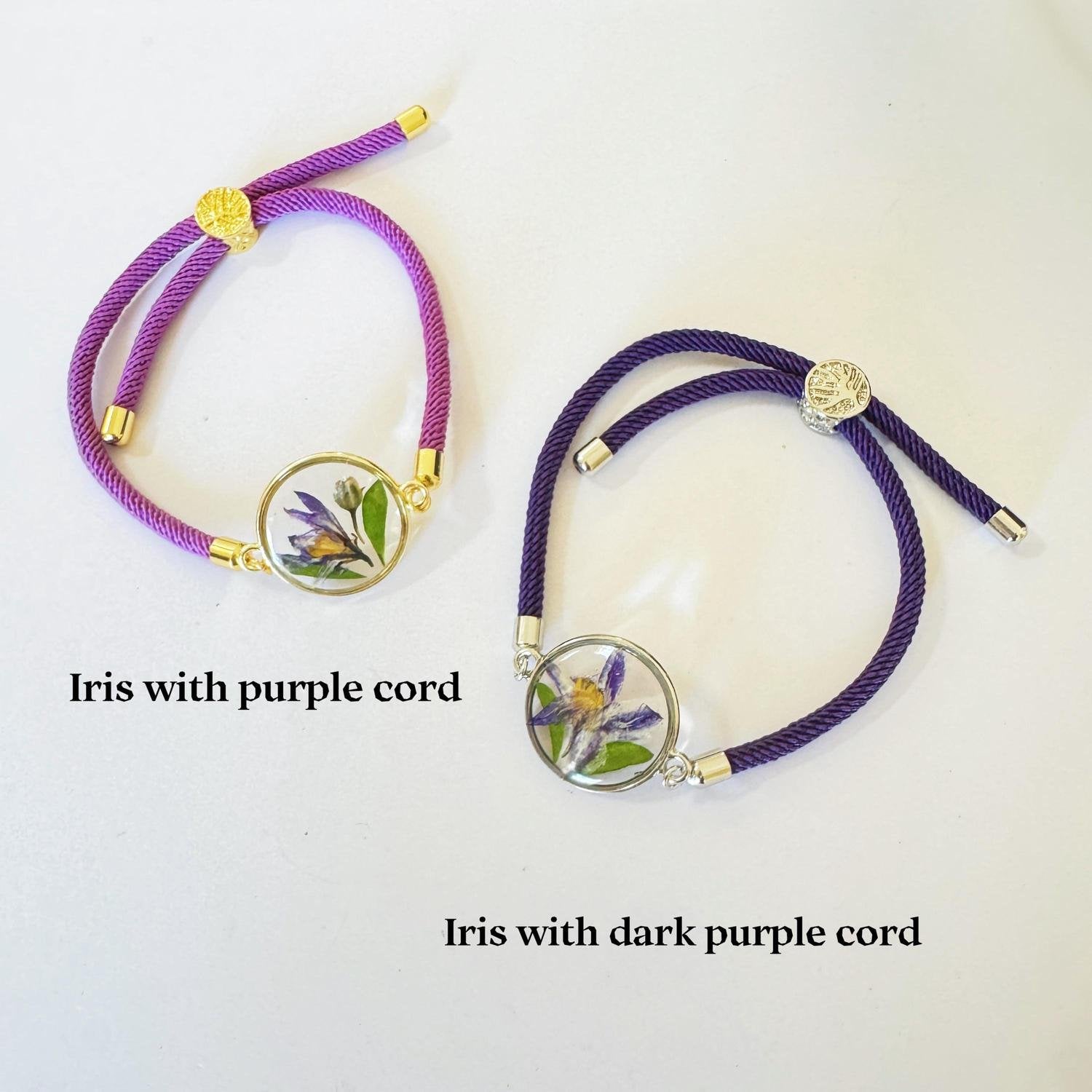 Eternal Flora Personalized Birth Flower Bracelet