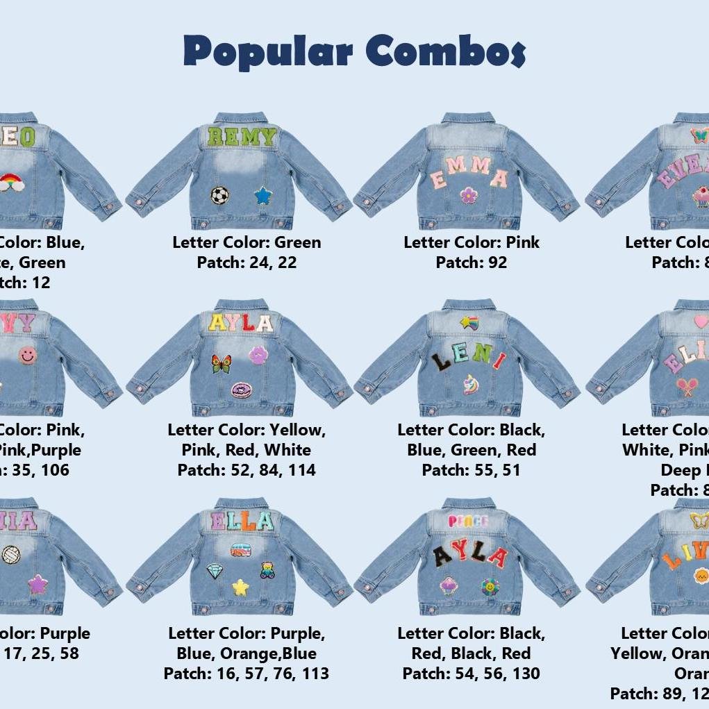 Heritage Personalized Toddler Denim Jacket