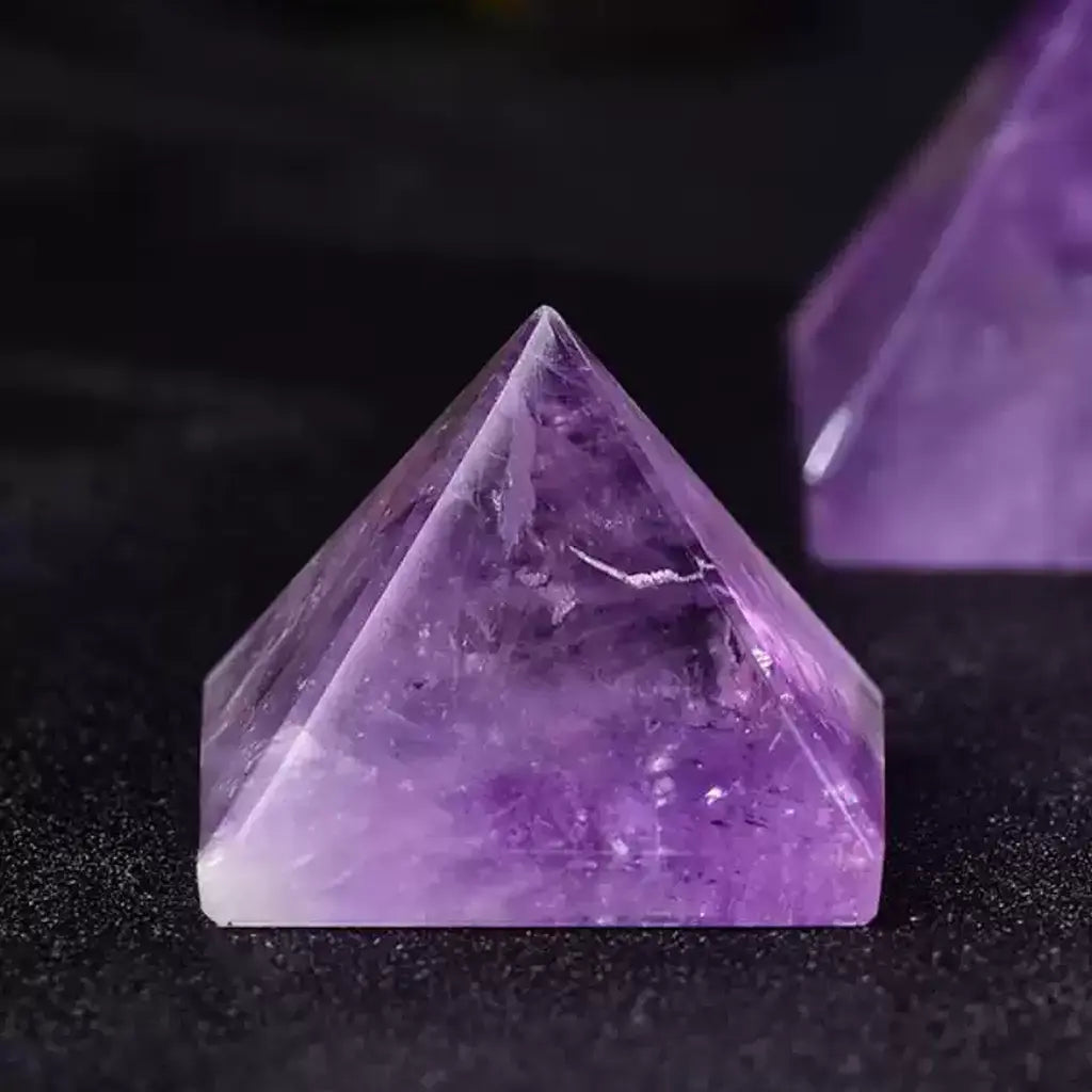 Amethyst Crystal Pyramid