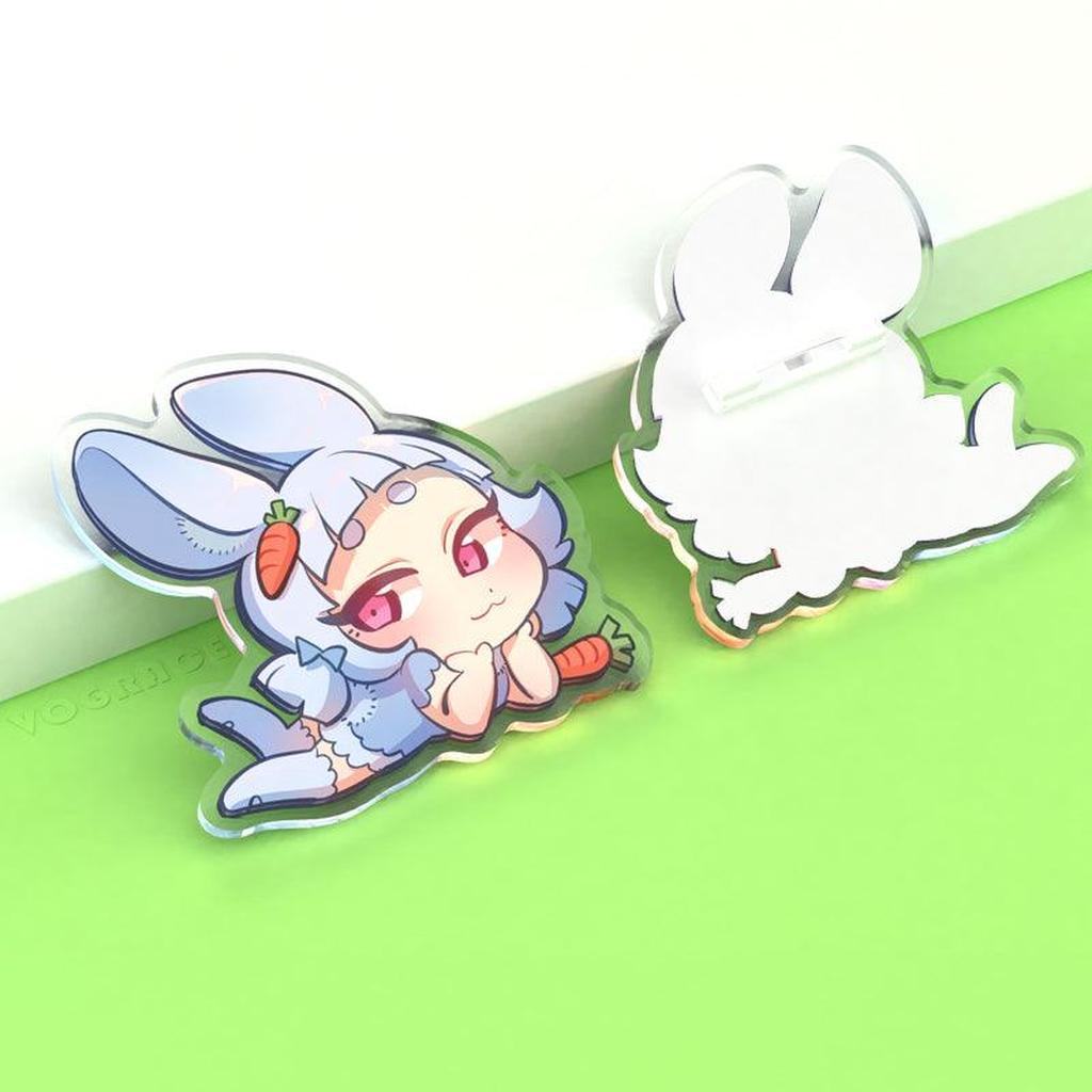 Anime Bunny Girl Acrylic Pin