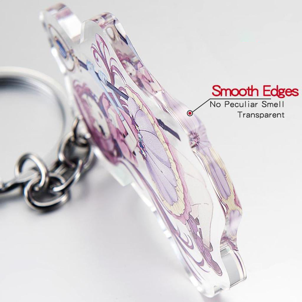 Anime Girl Acrylic Keychain