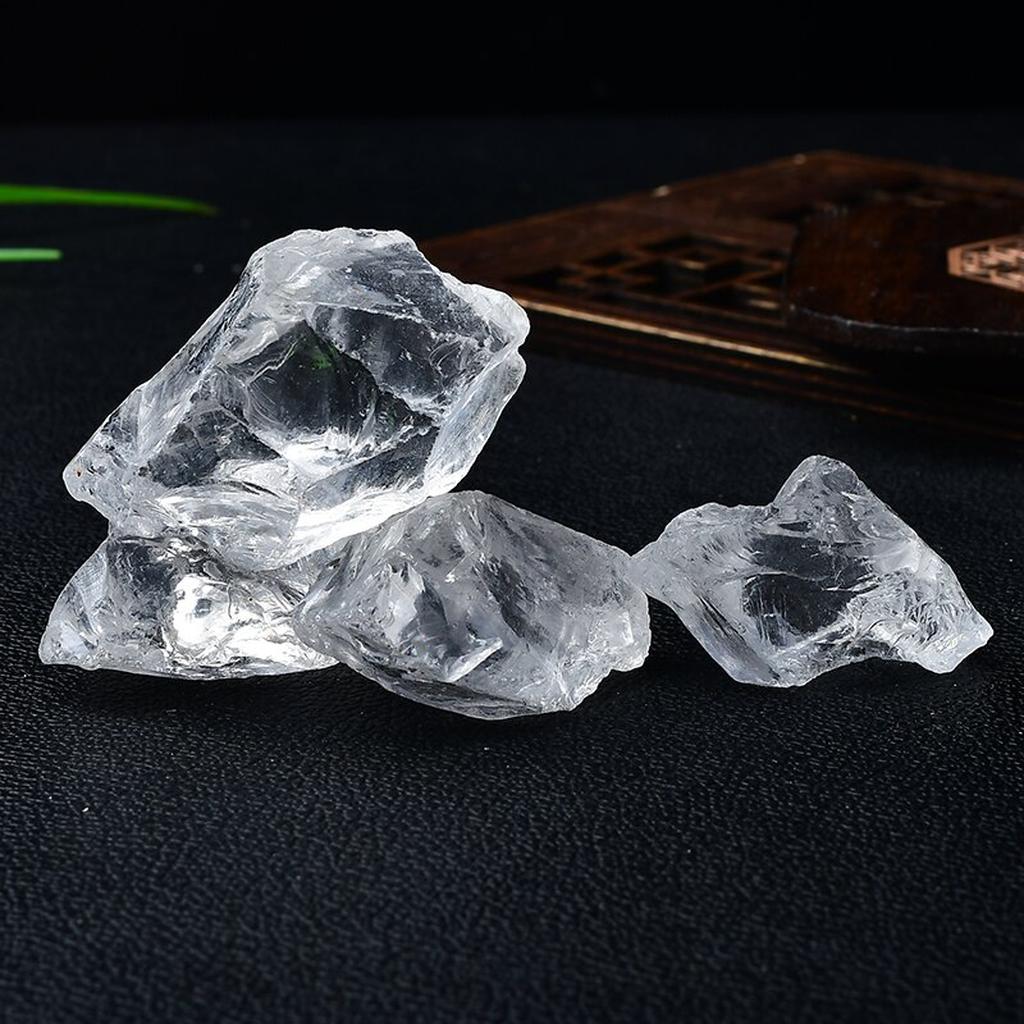 Clear Quartz Crystal Rough Stone Cluster