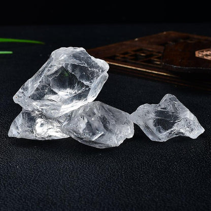Clear Quartz Crystal Rough Stone Cluster