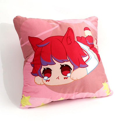 Custom Anime Character Throw Pillow